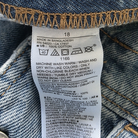 Old Navy Blue Denim Overalls - Picture 6 of 16